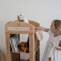 My Duckling Rotating Solid Wood Bookcase - London