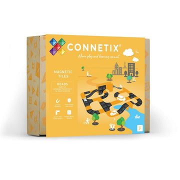 Connetix Tiles Roads Ramps and Intersections Pack 16 Piece