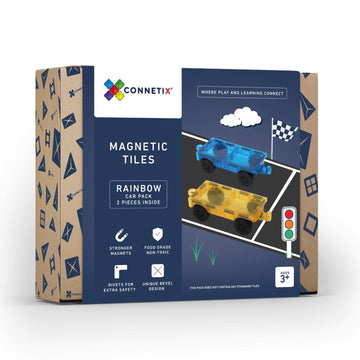 Connetix Tiles 2 Piece Car Pack