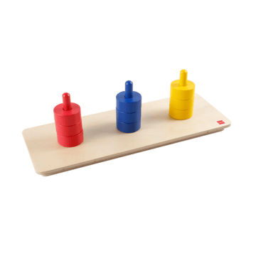 GAM Coloured Discs On coloured Dowels