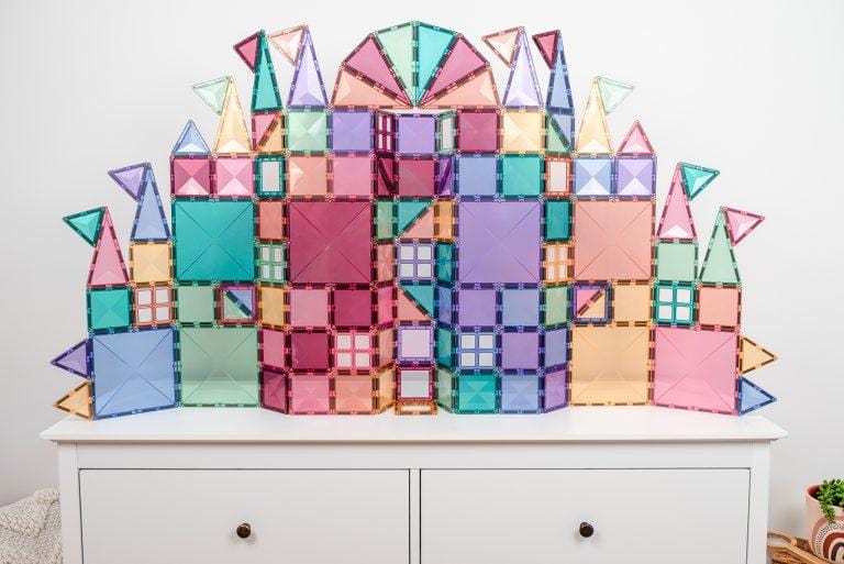 Connetix Tiles Pastel Ball Run Creative Bundle