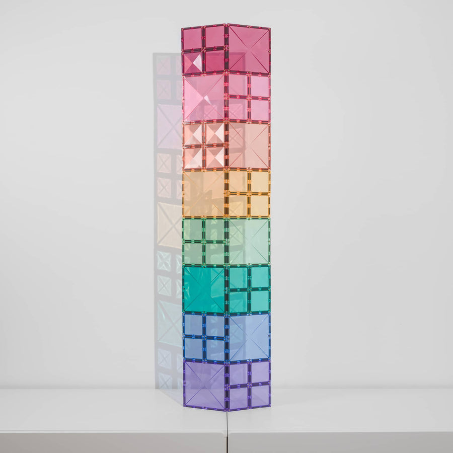Connetix Tiles 40 Piece Pastel Square Pack