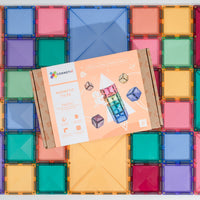 Connetix Tiles 40 Piece Pastel Square Pack