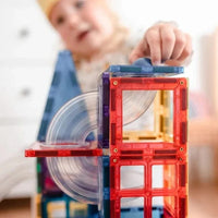Connetix Tiles 92 Piece Rainbow Ball Run Pack