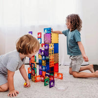Connetix Tiles 92 Piece Rainbow Ball Run Pack