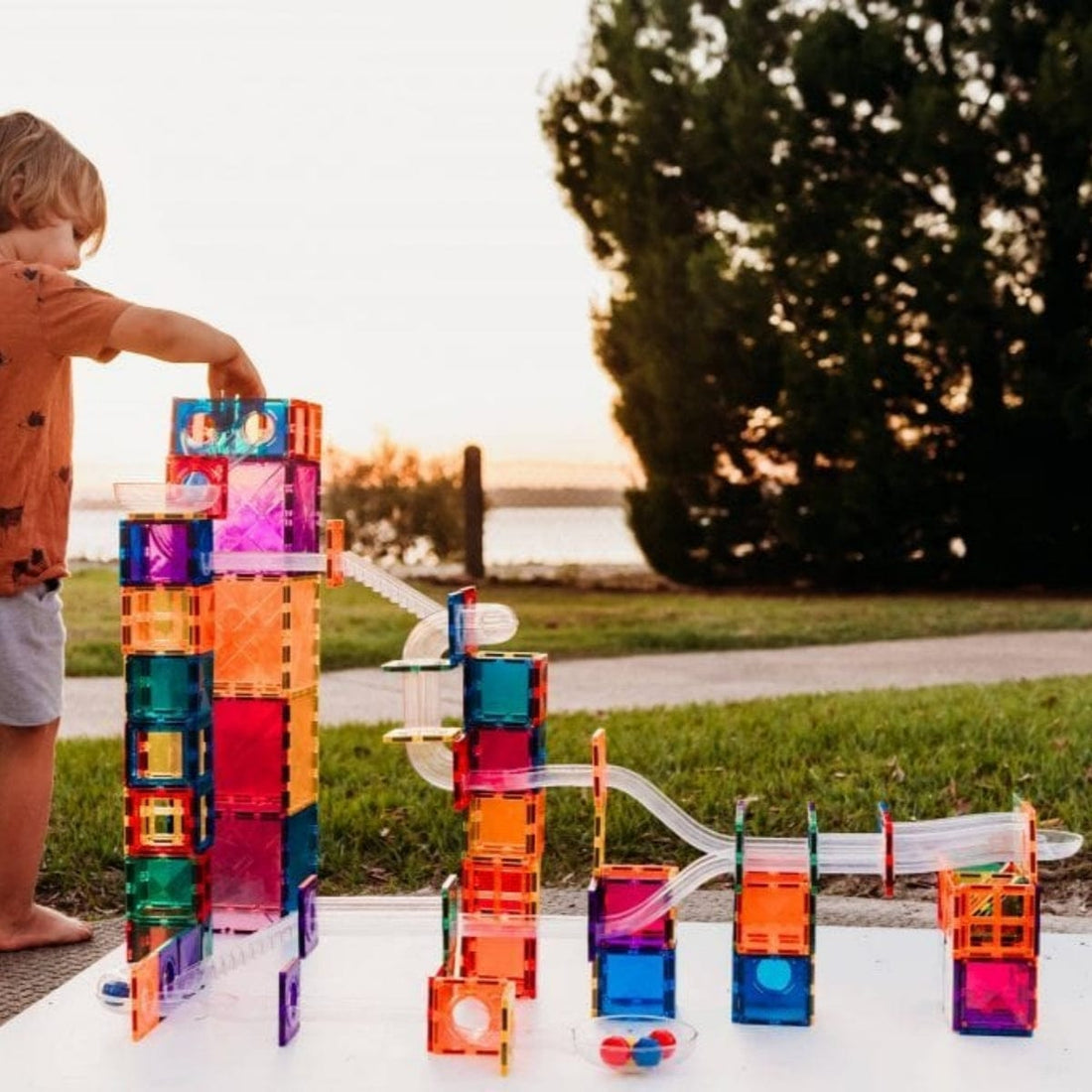Connetix Tiles 92 Piece Ball Run Pack