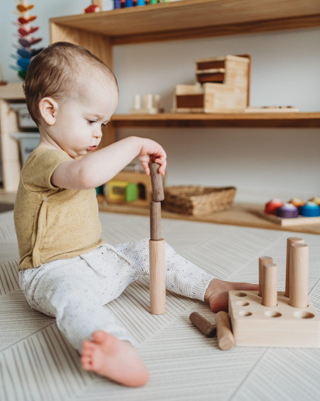 QToys 9 Pole Puzzle