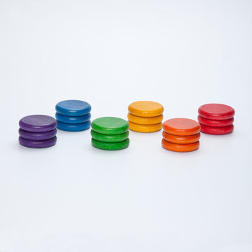 Grapat Coins 6 Colours 18 pieces