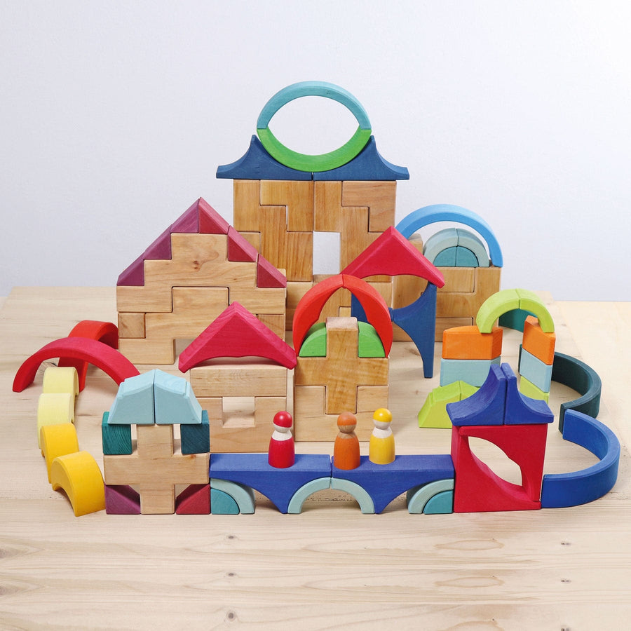 Grimm's Building Set Arcs in Squares