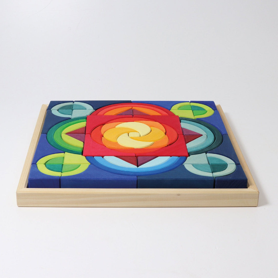 Grimm's Building Set Arcs in Squares