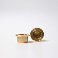 Grimm’s Candle Holder, Small Brass (Set of 4)