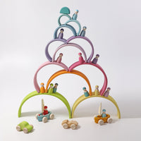 Grimm's Rainbow Pastel Large 12 pieces