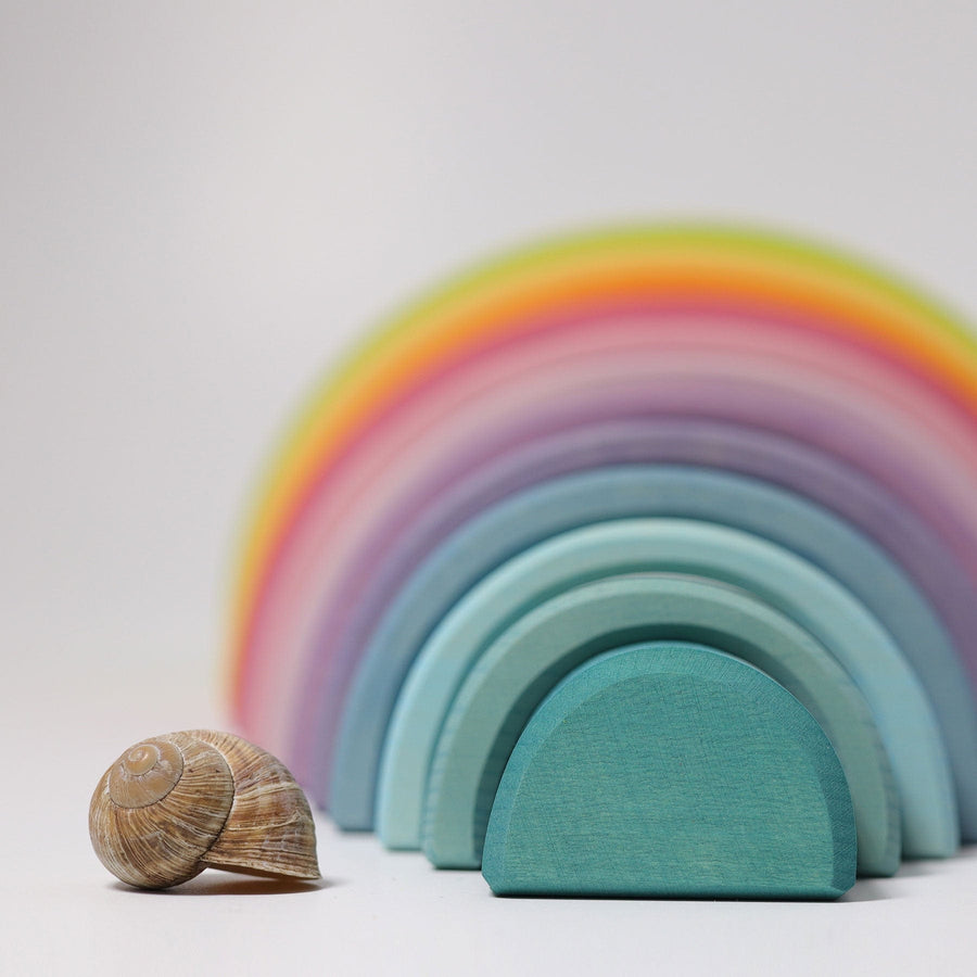 Grimm's Rainbow Pastel Large 12 pieces