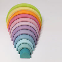 Grimm's Rainbow Pastel Large 12 pieces