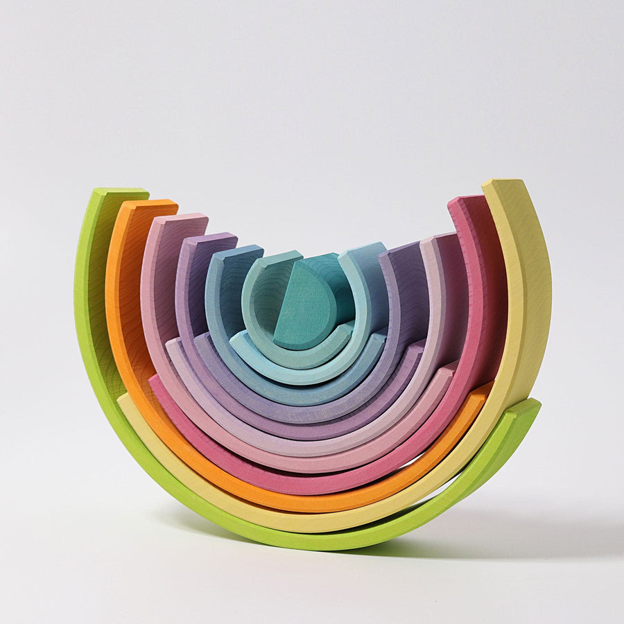 Grimm's Rainbow Pastel Large 12 pieces