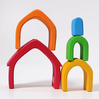Grimm’s Stacking House Coloured