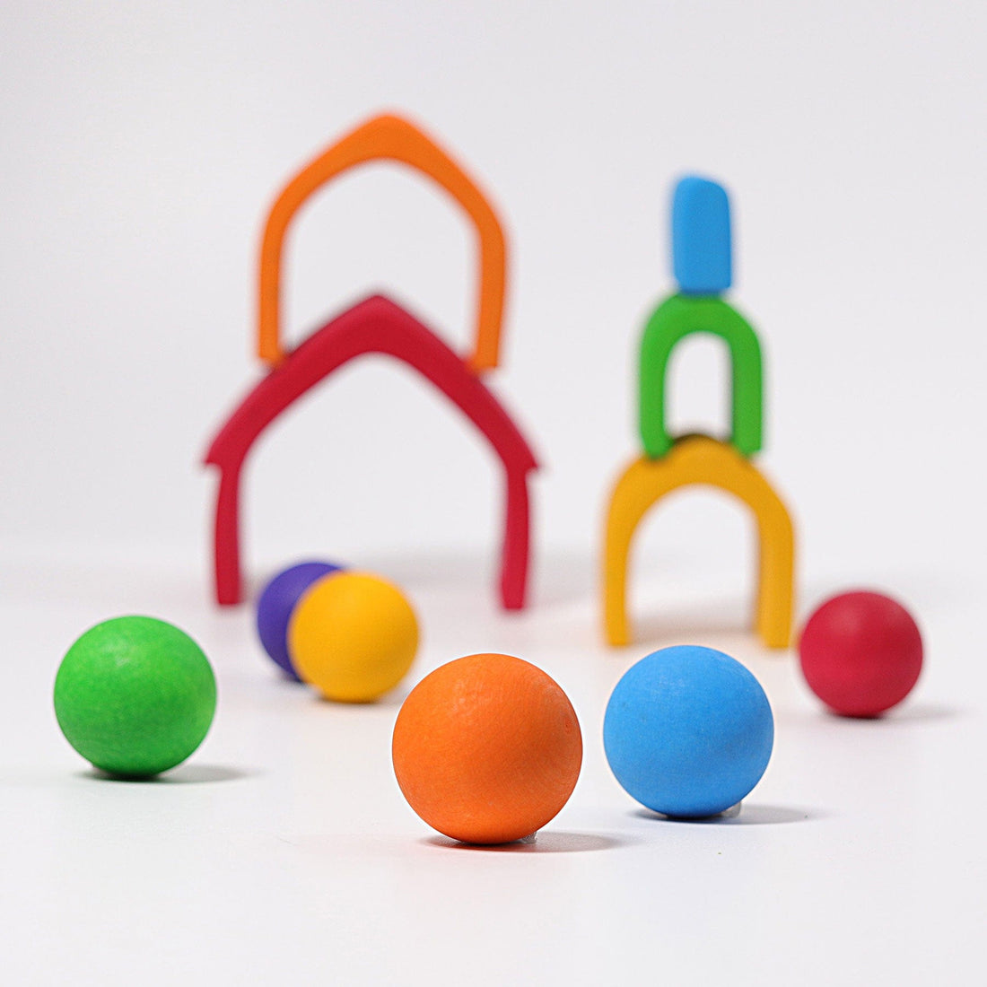 Grimm’s Stacking House Coloured