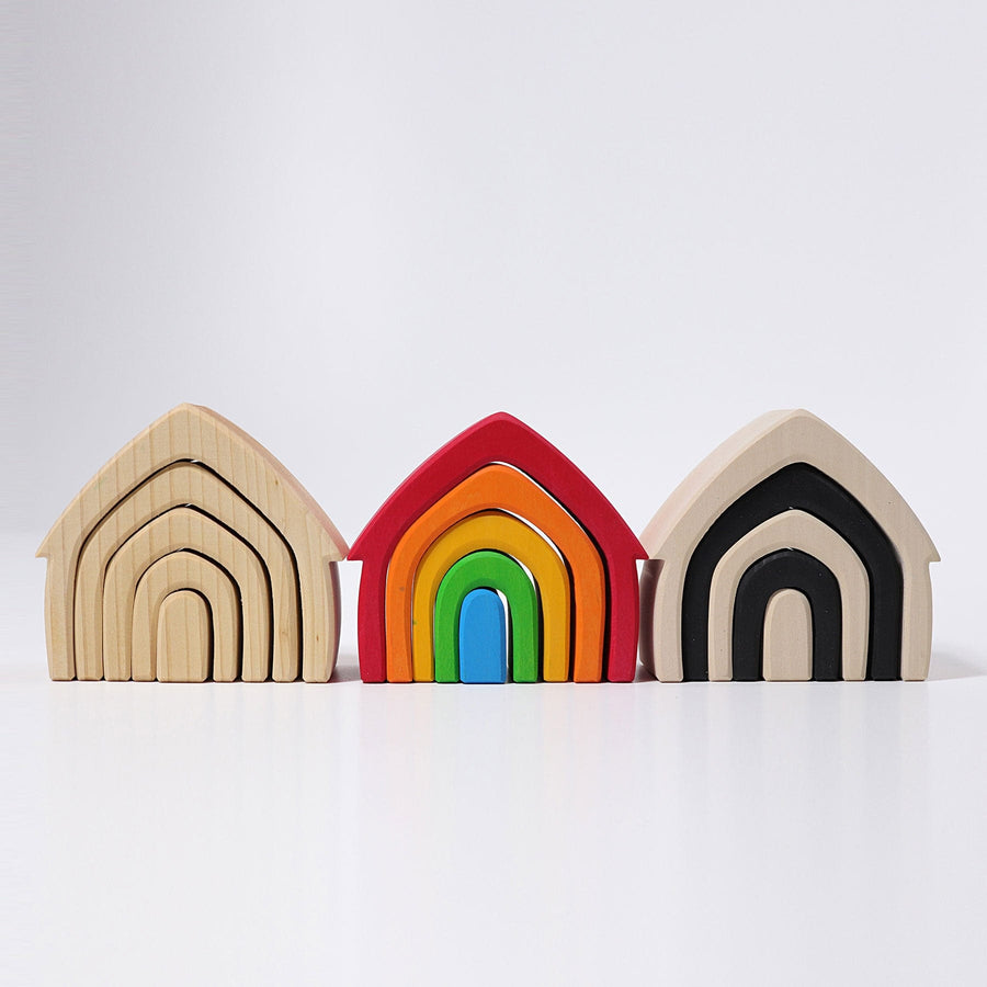 Grimm’s Stacking House Coloured