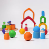 Grimm’s Stacking House Coloured