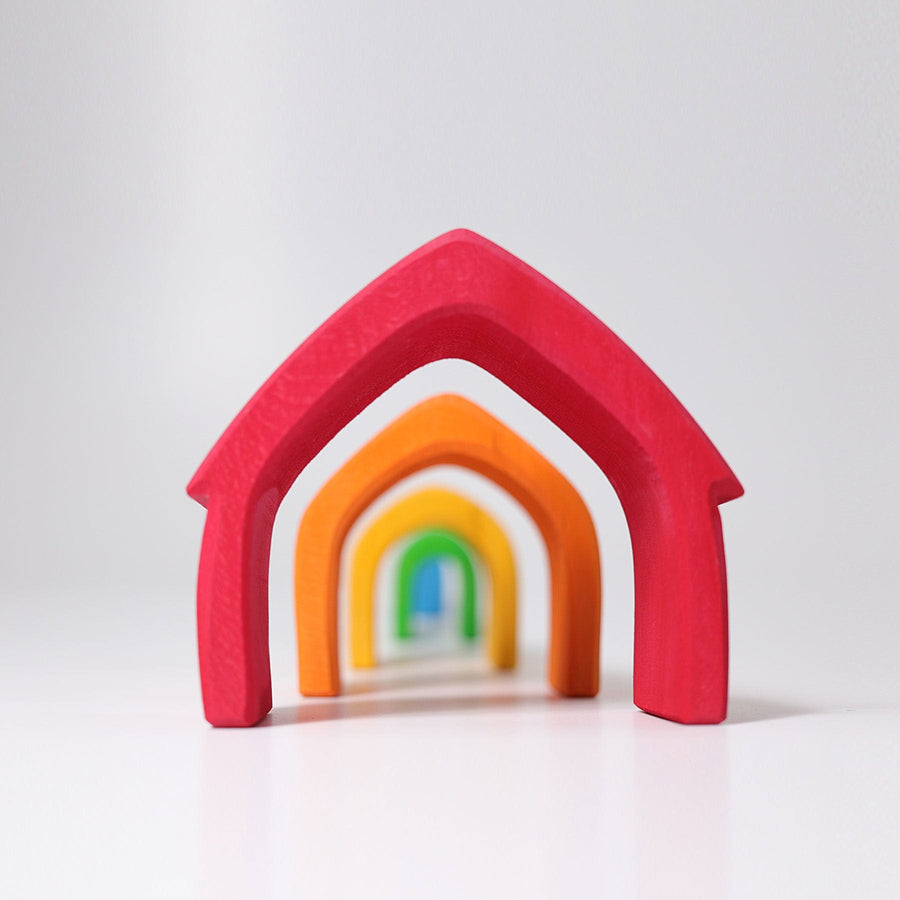 Grimm’s Stacking House Coloured
