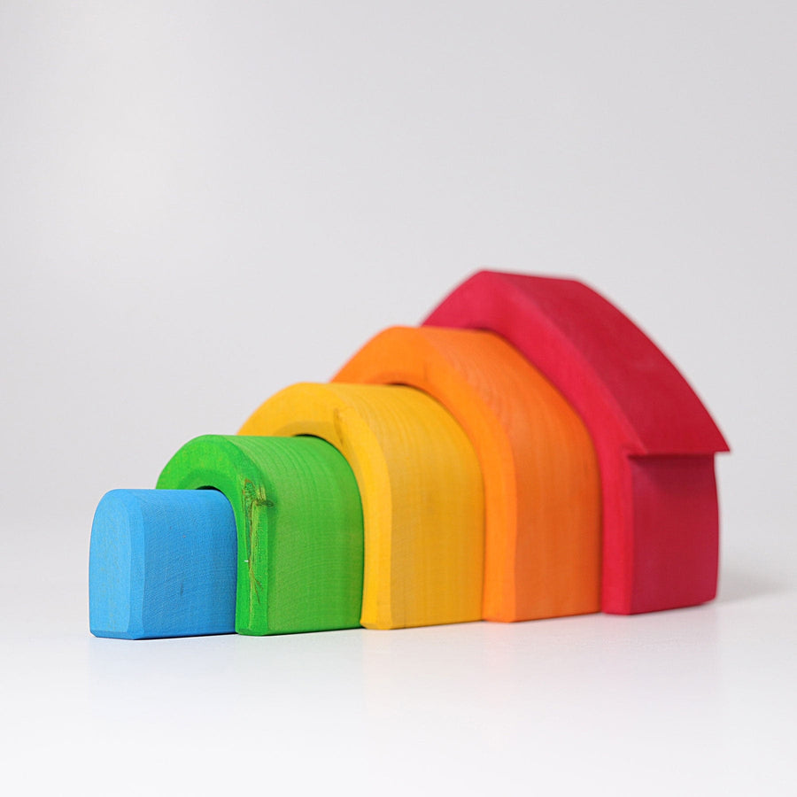 Grimm’s Stacking House Coloured