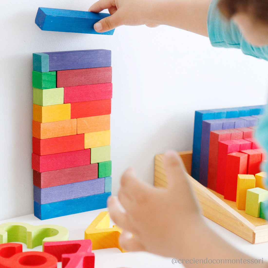 Grimm’s Stepped Counting Blocks Small