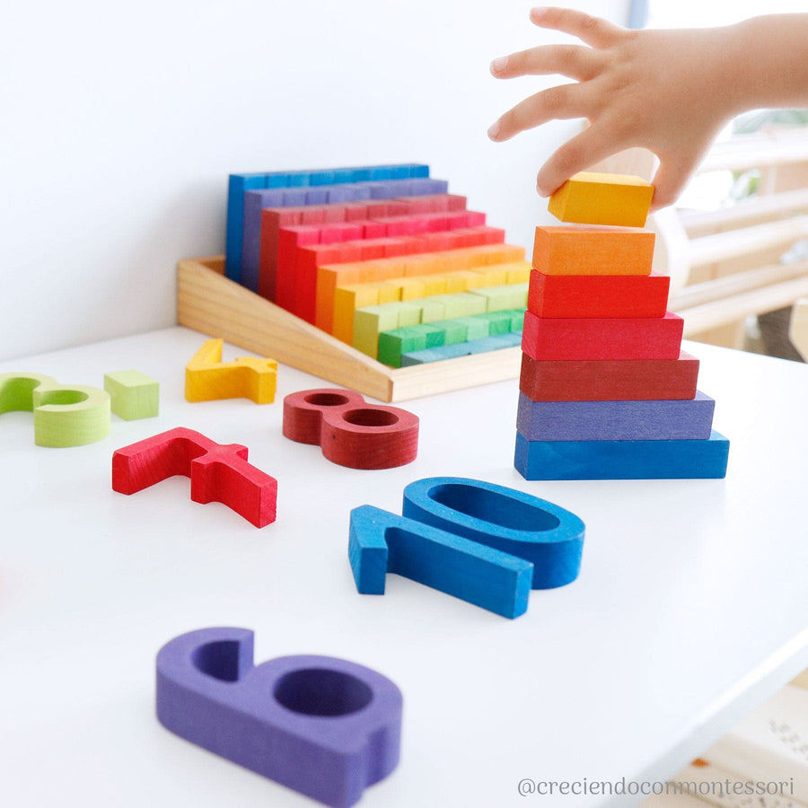 Grimm’s Stepped Counting Blocks Small