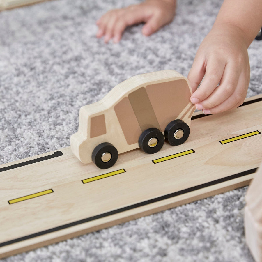 Guidecraft Double-sided Roadway System - 42 pc. set