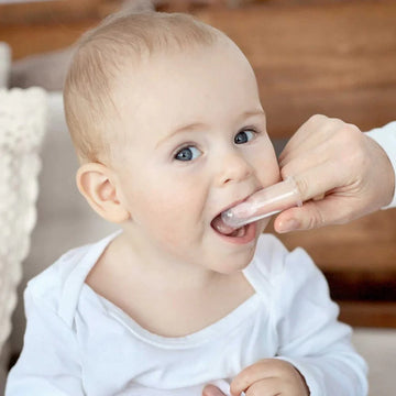 HAAKAA Silicone Finger Toothbrush set 2pcs (S&L)