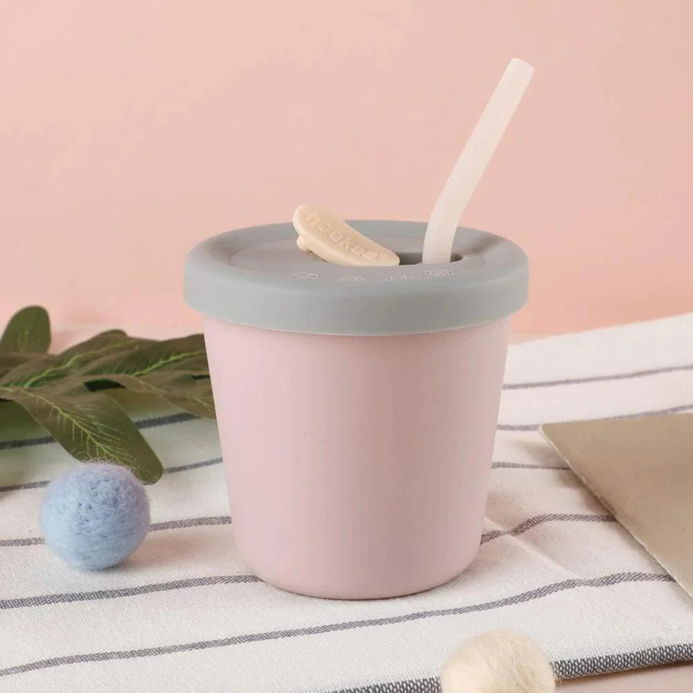HAAKAA Silicone Sippy Straw Cup (150ml)