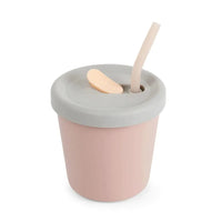 HAAKAA Silicone Sippy Straw Cup (150ml)