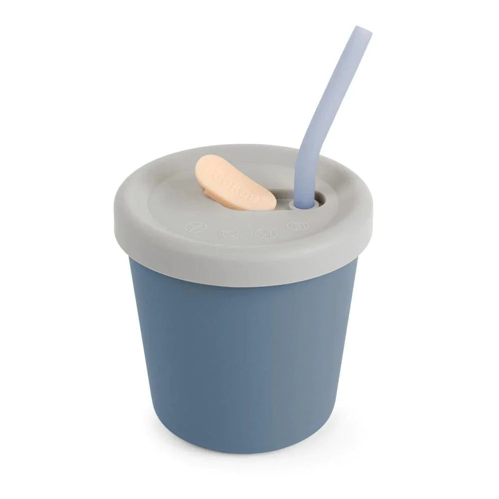 HAAKAA Silicone Sippy Straw Cup (150ml)