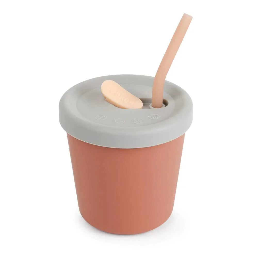 HAAKAA Silicone Sippy Straw Cup (150ml)