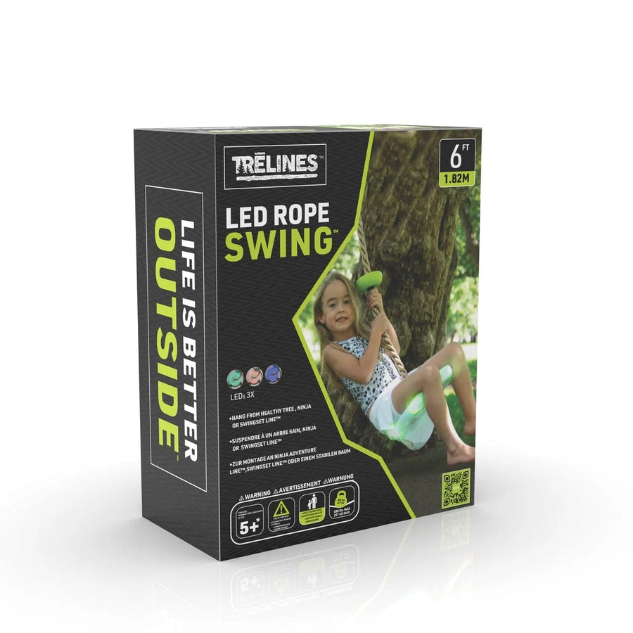 Trelines LED Climbing Rope Swing 1.83m