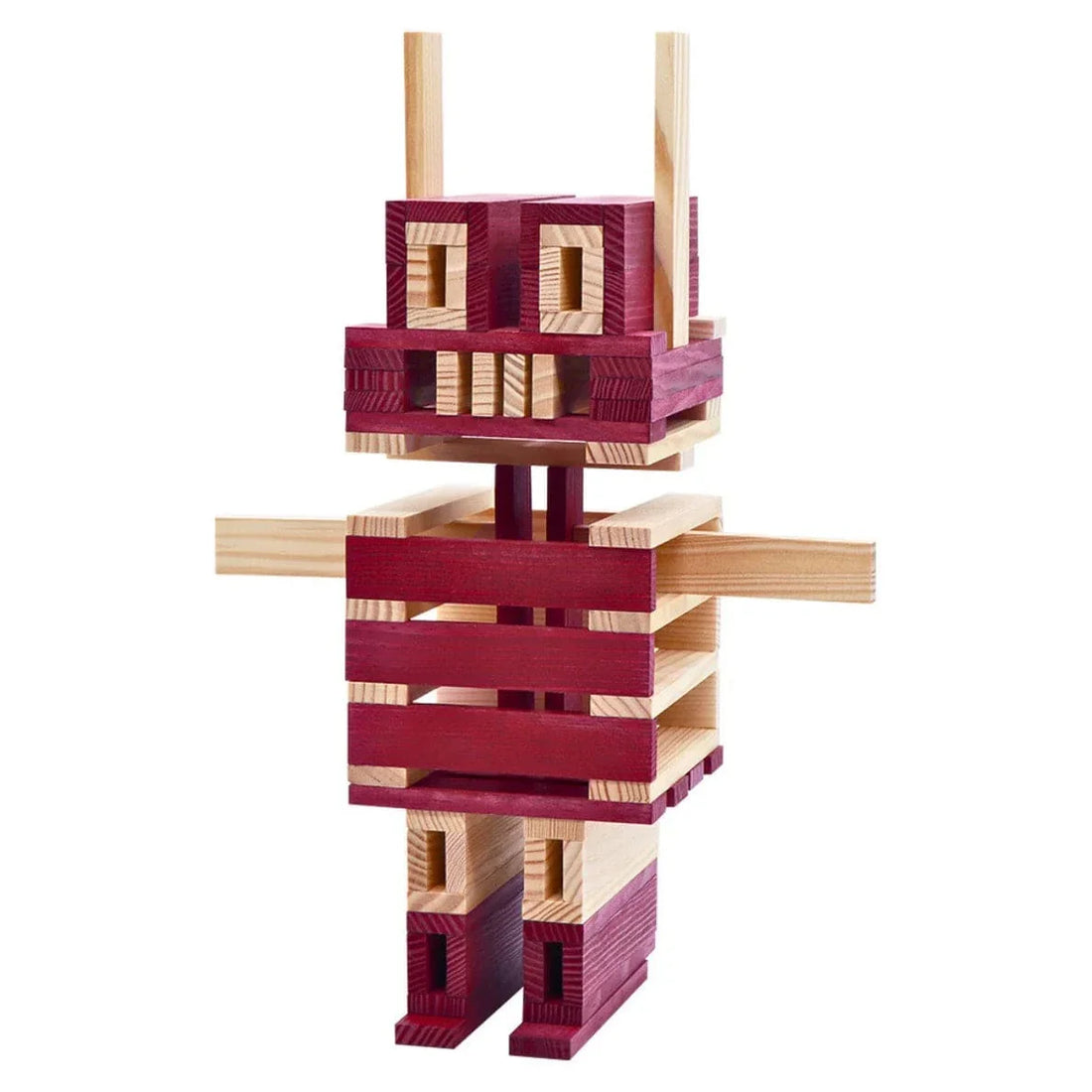 KAPLA Blocks Building Planks - 100 Octocolour Set