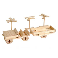 KAPLA Blocks Building Planks - 200 Natural Set