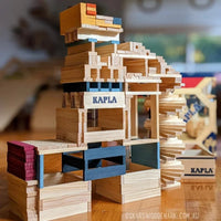 KAPLA Blocks Building Planks - 200 Natural Set
