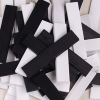 KAPLA Blocks Building Planks - 100 Black & White Set