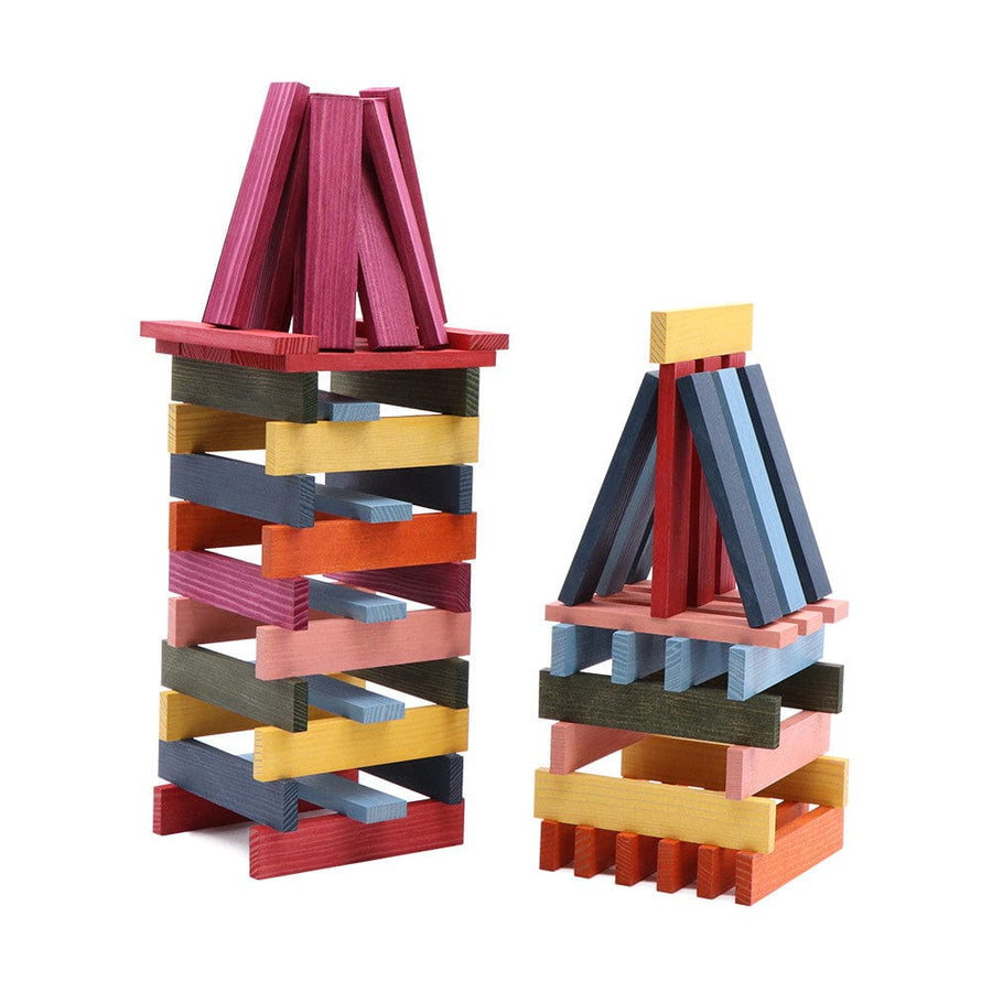 KAPLA Blocks Building Planks - 100 Octocolour Set