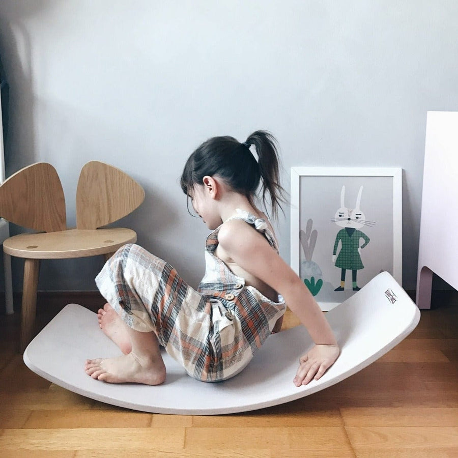 Kinderfeets Kinderboard Balance Board - Whitewash
