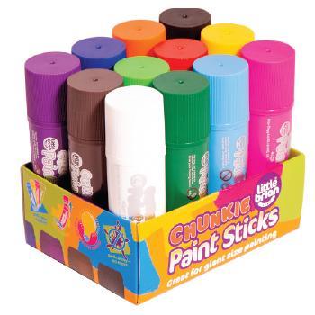 Little Brian CHUNKIE Paint Sticks 12 x 40g