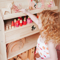 My Duckling Solid Wood 2in1 Display Bookcase (Duck)