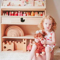 My Duckling Solid Wood 2in1 Display Bookcase (Duck)