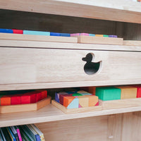 My Duckling Solid Wood 2in1 Display Bookcase (Duck)