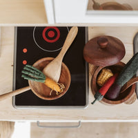 QToys Mahogany Pot and Pan Set
