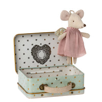 Maileg Angel Mouse in Suitcase