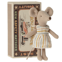 Maileg Big Sister Mouse in Matchbox