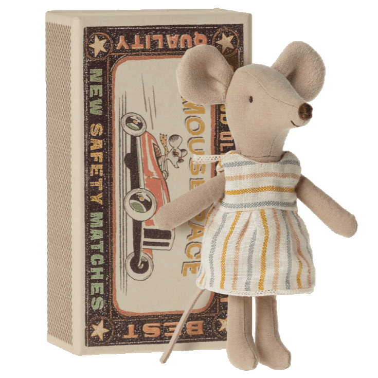 Maileg Big Sister Mouse in Matchbox