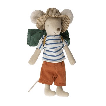 Maileg Hiker Mouse Big Brother