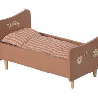 Maileg Wooden Bed Rose for Teddy Mom